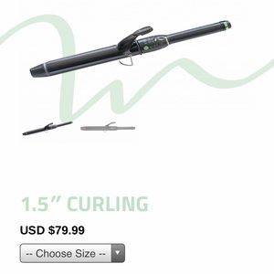 Mint X-Long Curling Iron